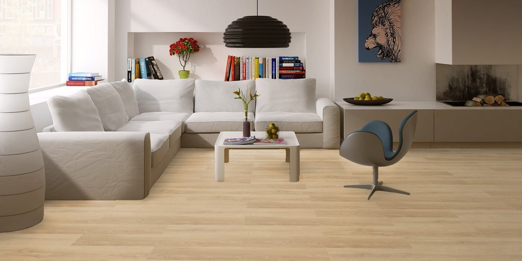 Клеевая плитка для коммерческих помещений "Bonkeel" Eruption (914,4*152,4*2,1мм) — купить в Великом Новгороде