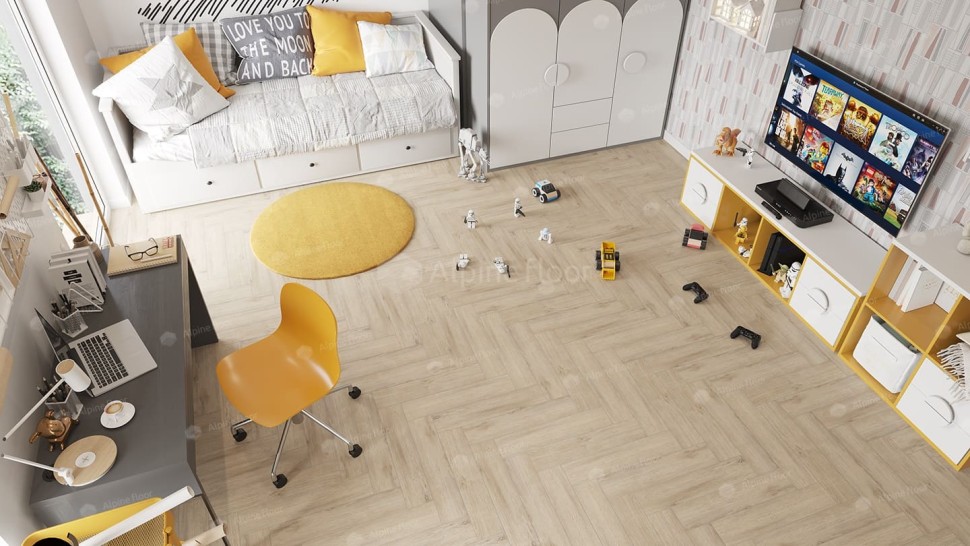 Виниловая плитка "Alpine Floor" Parquet LVT Дуб Медия (590*118*2,5 мм) — купить в Великом Новгороде