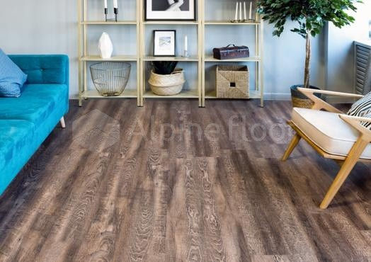 Кварцвиниловая плитка "Alpine Floor" Дуб Миндаль  (1219*184*2мм) — купить в Великом Новгороде