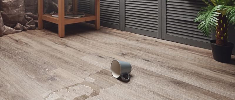 Кварцвиниловая плитка "Aquafloor" AF6041 Glue (1219,2*177,8*2 мм) — купить в Великом Новгороде