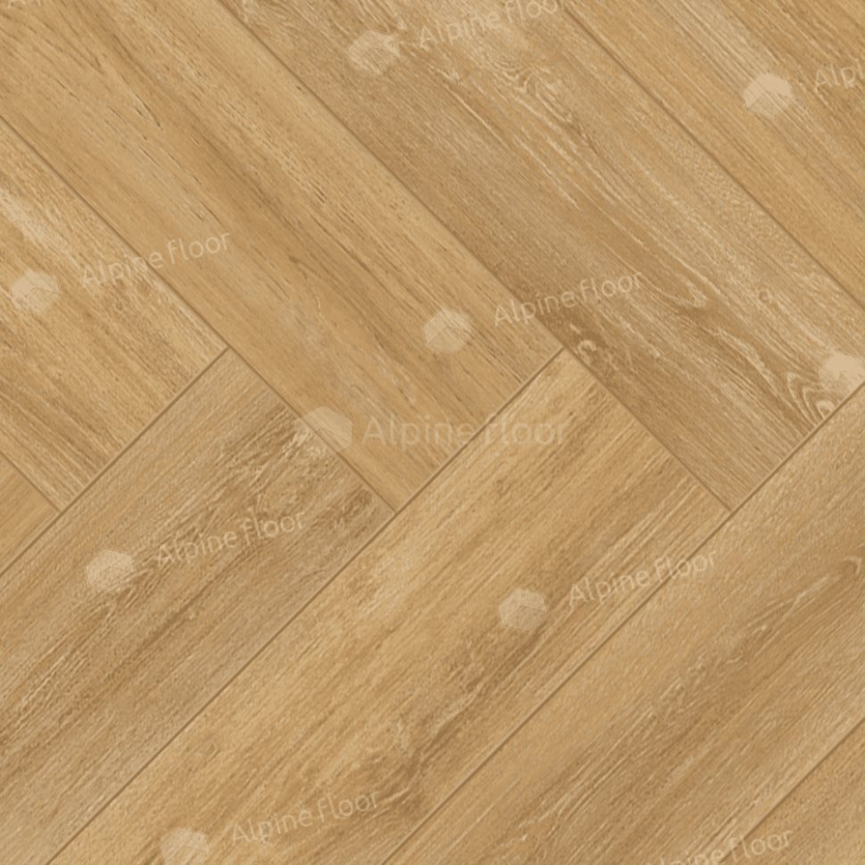 Ламинат "Alpine Floor" Herringbone 12 PRO Дуб Тулуза (606*101*12 мм) — купить в Великом Новгороде