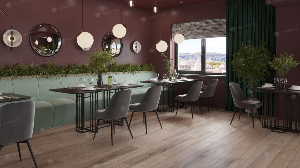 SPC Ламинат "Alpine Floor" Дуб персиковый (1220*183*8 мм) — купить в Великом Новгороде