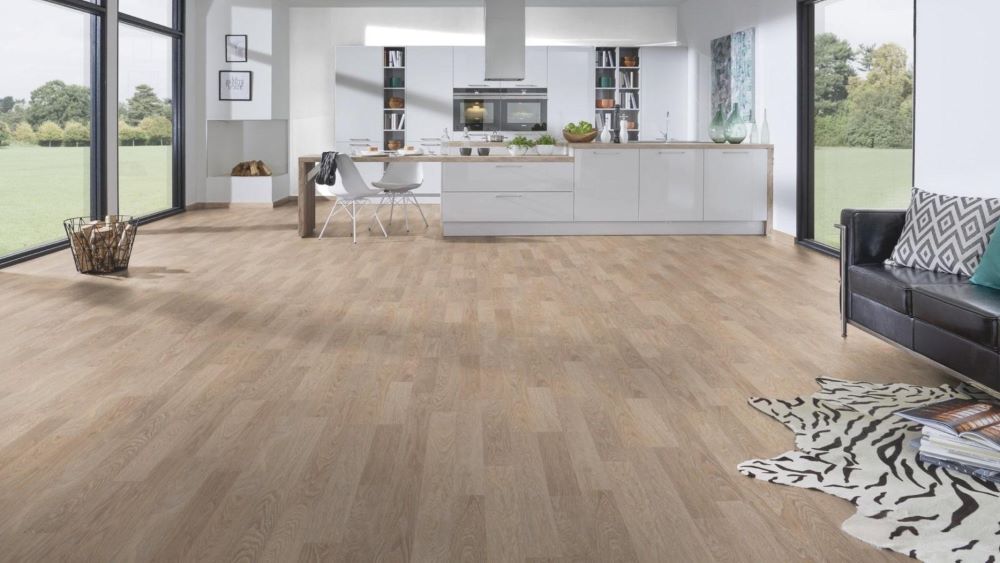 Ламинат "Kronospan" Forte Classic Дуб Льняной 4283 (1285*192*8 мм) — купить в Великом Новгороде