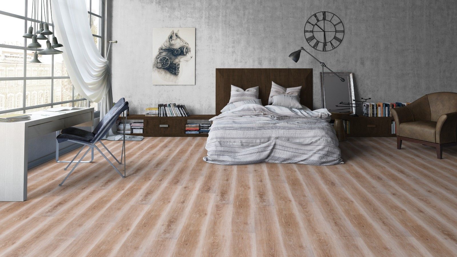 Ламинат "Tarkett" Robinson Дуб небраска (1292*194*8 мм) — купить в Великом Новгороде