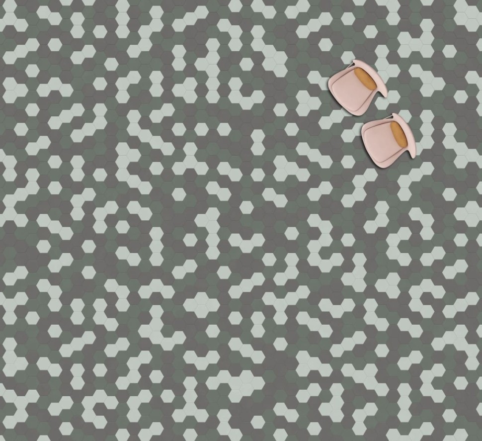 Виниловая плитка "Moduleo" Moods Hexagon 344 (226,32*196*2,5 мм) — купить в Великом Новгороде