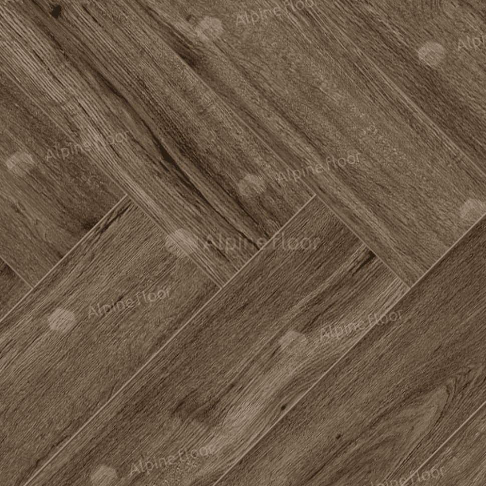 Ламинат "Alpine Floor" Herringbone 12 PRO Дуб Бордо (606*101*12 мм) — купить в Великом Новгороде