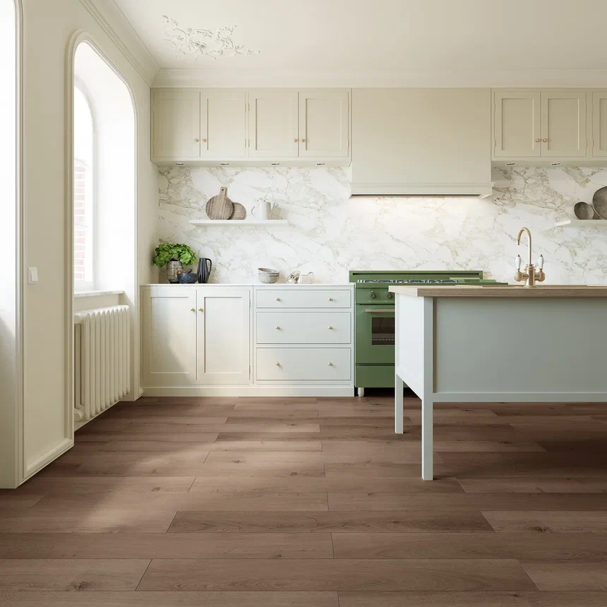 Кварцвиниловая плитка "Invictus" Highland Oak Chocolate (1219*178*2,5мм) — купить в Великом Новгороде