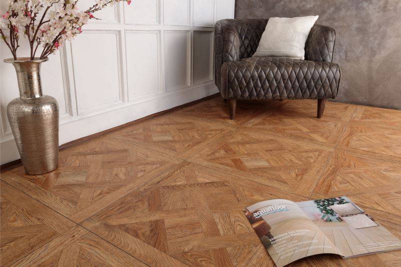 Замковая ПВХ плитка "Aquafloor" AF7004VS (600*600*7 мм) — купить в Великом Новгороде