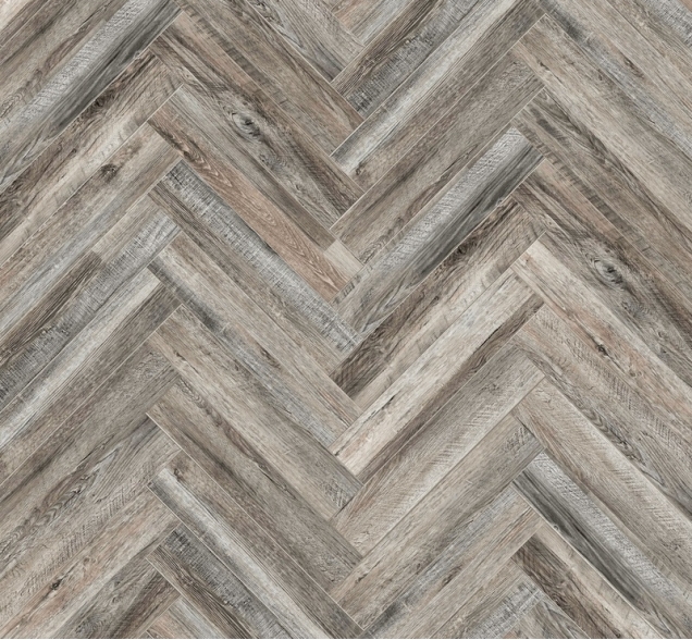 Виниловый ламинат SPC "Cronafloor" Herringbone Дуб Реймс (640*128*4,5 мм) — купить в Великом Новгороде