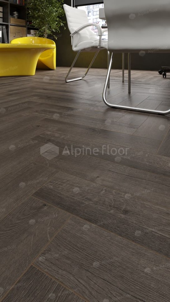 Виниловая плитка "Alpine Floor" Parquet LVT Дуб Антарес (590*118*2,5 мм) — купить в Великом Новгороде