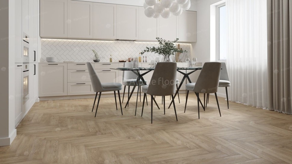 Виниловая плитка "Alpine Floor" Parquet LVT Дуб Ваниль Селект (590*118*2,5 мм) — купить в Великом Новгороде