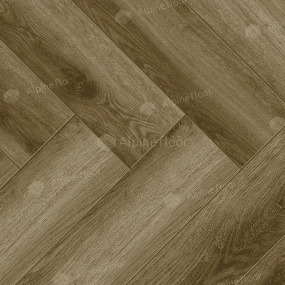 Ламинат "Alpine Floor" Herringbone 12 PRO Дуб Марсель (606*101*12 мм) — купить в Великом Новгороде