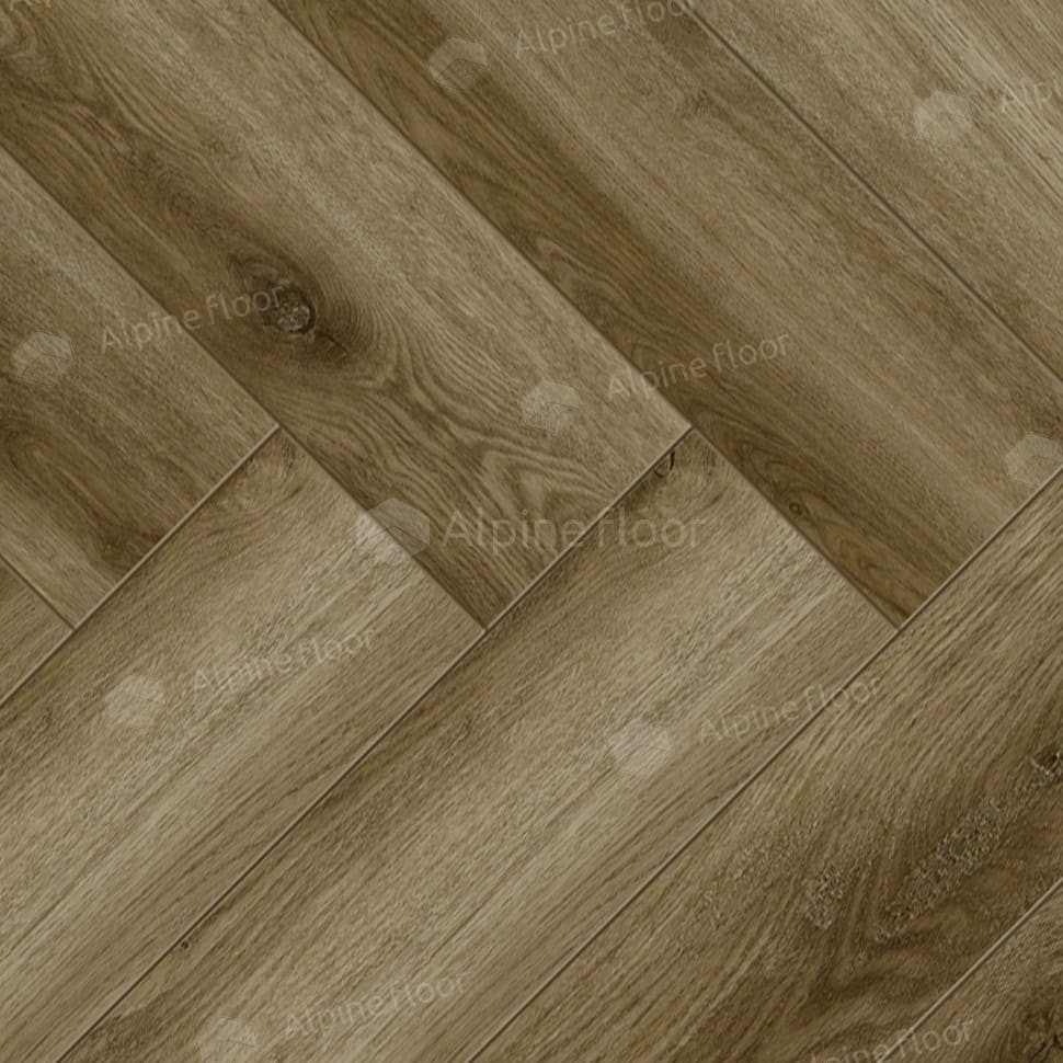 Ламинат "Alpine Floor" Herringbone Дуб Марсель (606*101*8 мм) — купить в Великом Новгороде