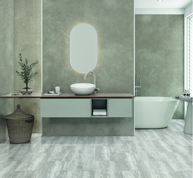 SPC ламинат "CronaFloor" Stone 4V Дублин (600*300*4 мм) — купить в Великом Новгороде