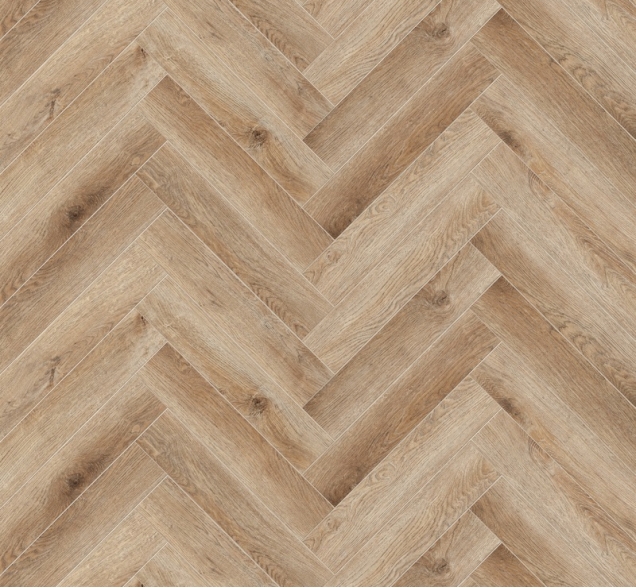 Виниловый ламинат SPC "Cronafloor" Herringbone Дуб Монпелье (640*128*4,5 мм) — купить в Великом Новгороде