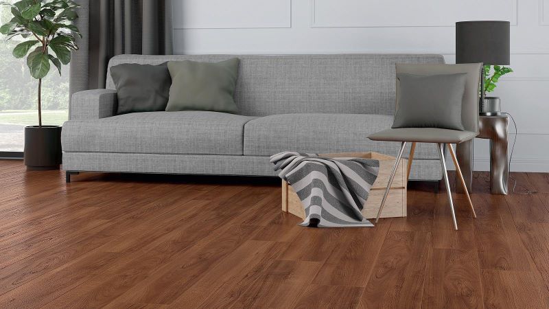 Ламинат "Camsan" Platinum Орех Американский (1380*190*10 мм) — купить в Великом Новгороде