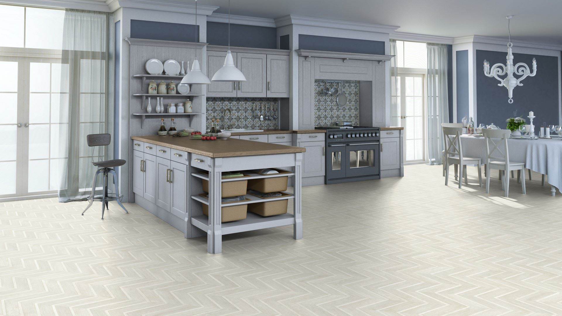 Линолеум полукоммерческий "Tarkett" Idylle Nova Cascad 1 (3м) — купить в Великом Новгороде