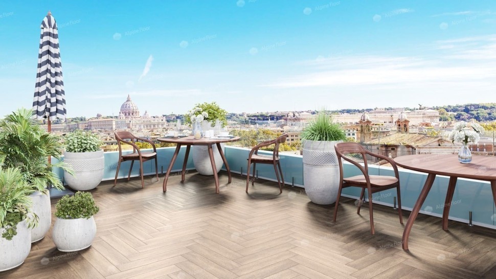 Виниловая плитка "Alpine Floor" Parquet LVT Макадамия (590*118*2,5 мм) — купить в Великом Новгороде