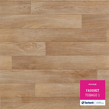 Линолеум бытовой "Tarkett" Фаворит Tobago 1 (3,5м) — фото и характеристики
