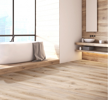 SPC ламинат "CronaFloor" Wood 4V Дуб Фрейзер (1200*180*4 мм) — фото и характеристики